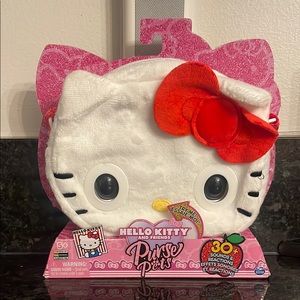 Hello Kitty Purse Pets with Red Bow